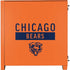 NFL Chicago Bears Orange Performance Series Corsair 4000D Tempered Glass Mid-Tower ATX Case Skin