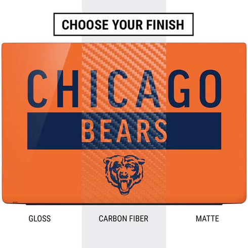 NFL Chicago Bears Orange Performance Series Dell Vostro Skin