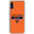 NFL Chicago Bears Orange Performance Series Galaxy A10e Clear Case