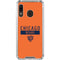 NFL Chicago Bears Orange Performance Series Galaxy A30 Clear Case