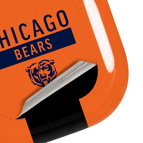 NFL Chicago Bears Orange Performance Series Galaxy Buds Live Skin