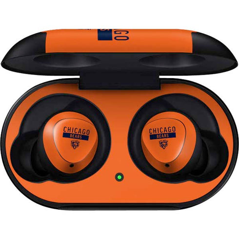 NFL Chicago Bears Orange Performance Series Galaxy Buds Skin