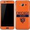 NFL Chicago Bears Orange Performance Series Galaxy J3 Skin