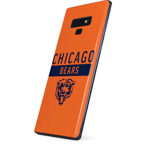 NFL Chicago Bears Orange Performance Series Galaxy Note 9 Skin