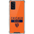 NFL Chicago Bears Orange Performance Series Galaxy Note20 5G Clear Case
