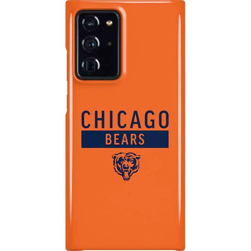 NFL Chicago Bears Orange Performance Series Galaxy Note20 Ultra 5G Lite Case