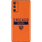 NFL Chicago Bears Orange Performance Series Galaxy S20 Fan Edition Skin