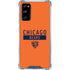 NFL Chicago Bears Orange Performance Series Galaxy S20 FE Clear Case