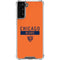 NFL Chicago Bears Orange Performance Series Galaxy S21 FE Clear Case