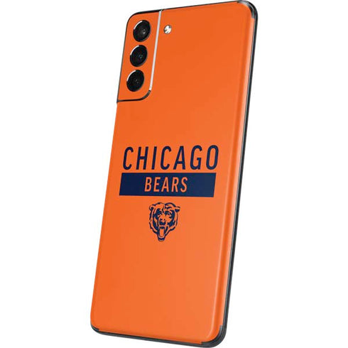 NFL Chicago Bears Orange Performance Series Galaxy S21 Plus 5G Skin