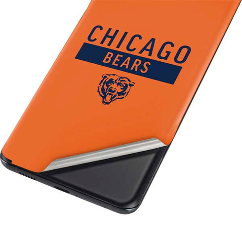 NFL Chicago Bears Orange Performance Series Galaxy S21 Plus 5G Skin