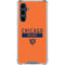 NFL Chicago Bears Orange Performance Series Galaxy S23 FE Clear Case