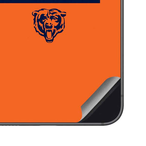 NFL Chicago Bears Orange Performance Series Galaxy S23 FE Skin