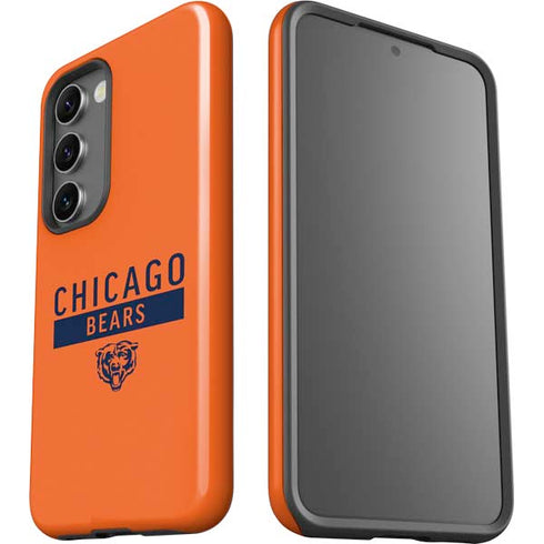 NFL Chicago Bears Orange Performance Series Galaxy S23 Pro Case