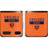 NFL Chicago Bears Orange Performance Series Galaxy Z Flip Skin