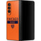 NFL Chicago Bears Orange Performance Series Galaxy Z Fold3 5G Skin