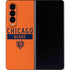 NFL Chicago Bears Orange Performance Series Galaxy Z Fold4 5G Skin