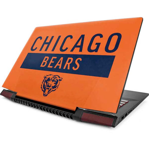 NFL Chicago Bears Orange Performance Series Lenovo IdeaPad Skin