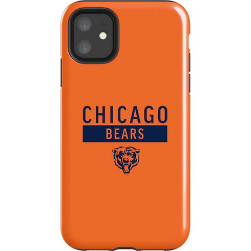 NFL Chicago Bears Orange Performance Series iPhone 11 Impact Case