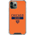 NFL Chicago Bears Orange Performance Series iPhone 11 Pro Max Clear Case