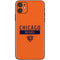 NFL Chicago Bears Orange Performance Series iPhone 11 Skin