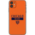 NFL Chicago Bears Orange Performance Series iPhone 11 Skin