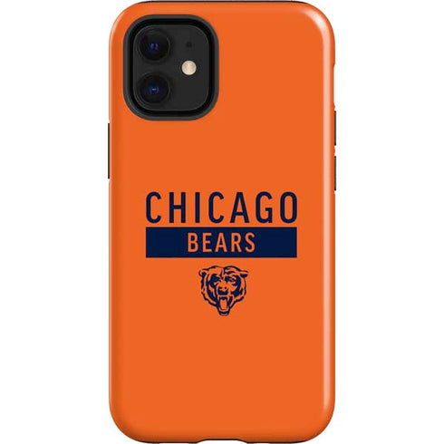 NFL Chicago Bears Orange Performance Series iPhone 12 Mini Impact Case