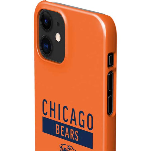 NFL Chicago Bears Orange Performance Series iPhone 12 Mini Lite Case