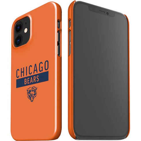 NFL Chicago Bears Orange Performance Series iPhone 12 Mini Lite Case