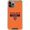 NFL Chicago Bears Orange Performance Series iPhone 12 Pro Clear Case