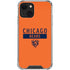 NFL Chicago Bears Orange Performance Series iPhone 13 Mini Clear Case