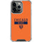 NFL Chicago Bears Orange Performance Series iPhone 13 Pro Clear Case