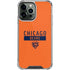 NFL Chicago Bears Orange Performance Series iPhone 13 Pro Max Clear Case