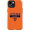 NFL Chicago Bears Orange Performance Series iPhone 15 Plus Impact Case