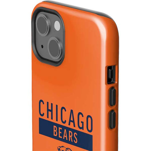 NFL Chicago Bears Orange Performance Series iPhone 14 Plus Impact Case