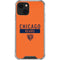 NFL Chicago Bears Orange Performance Series iPhone 15 Plus Clear Case