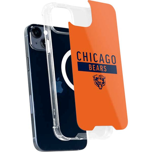 NFL Chicago Bears Orange Performance Series iPhone 15 Plus MagSafe Case