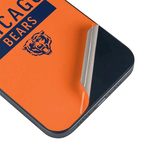 NFL Chicago Bears Orange Performance Series iPhone 14 Plus Skin