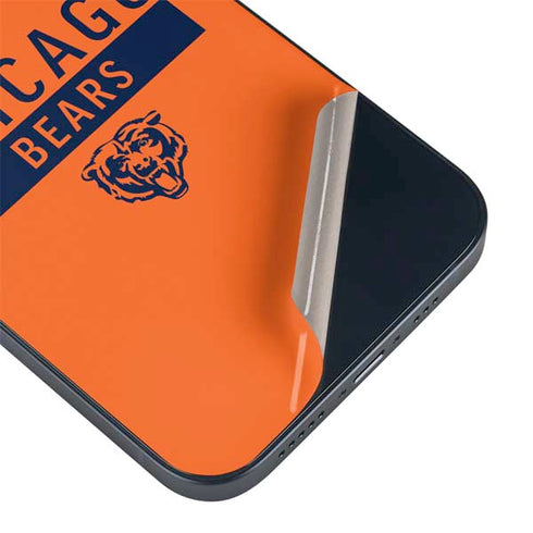 NFL Chicago Bears Orange Performance Series iPhone 14 Skin