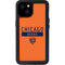 NFL Chicago Bears Orange Performance Series iPhone 15 Plus Waterproof Case