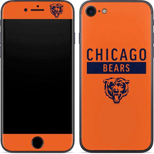 NFL Chicago Bears Orange Performance Series iPhone 7 Skin