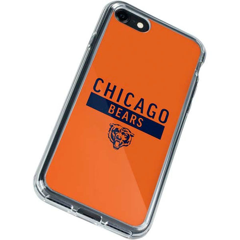 NFL Chicago Bears Orange Performance Series iPhone SE (2nd & 3rd Gen) Clear Case