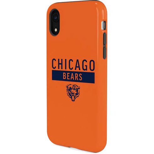 NFL Chicago Bears Orange Performance Series iPhone XR Pro Case