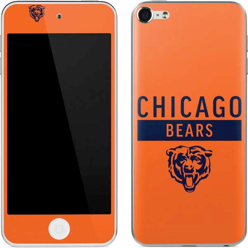 NFL Chicago Bears Orange Performance Series Apple iPod Skin