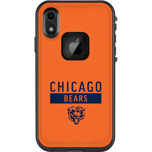 NFL Chicago Bears Orange Performance Series LifeProof Fre iPhone Skin
