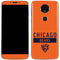 NFL Chicago Bears Orange Performance Series Moto E5 Plus Skin