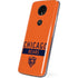 NFL Chicago Bears Orange Performance Series Moto E5 Plus Skin