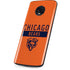 NFL Chicago Bears Orange Performance Series Moto G6 Skin