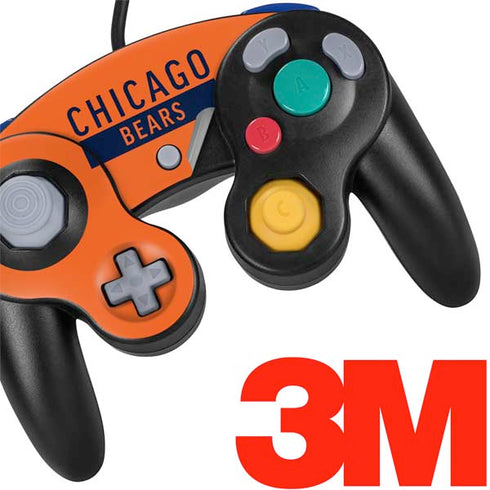 NFL Chicago Bears Orange Performance Series Nintendo GameCube Controller Skin