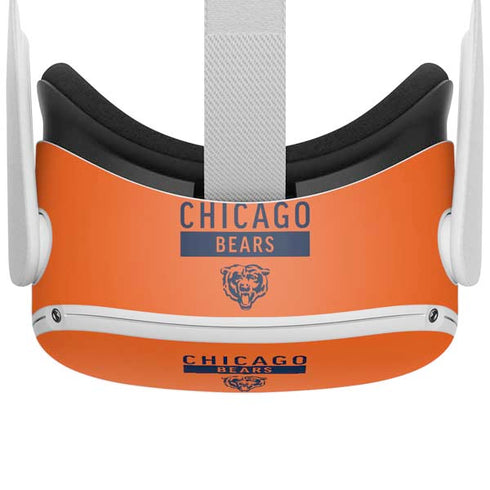 NFL Chicago Bears Orange Performance Series Oculus Quest 2 Skin